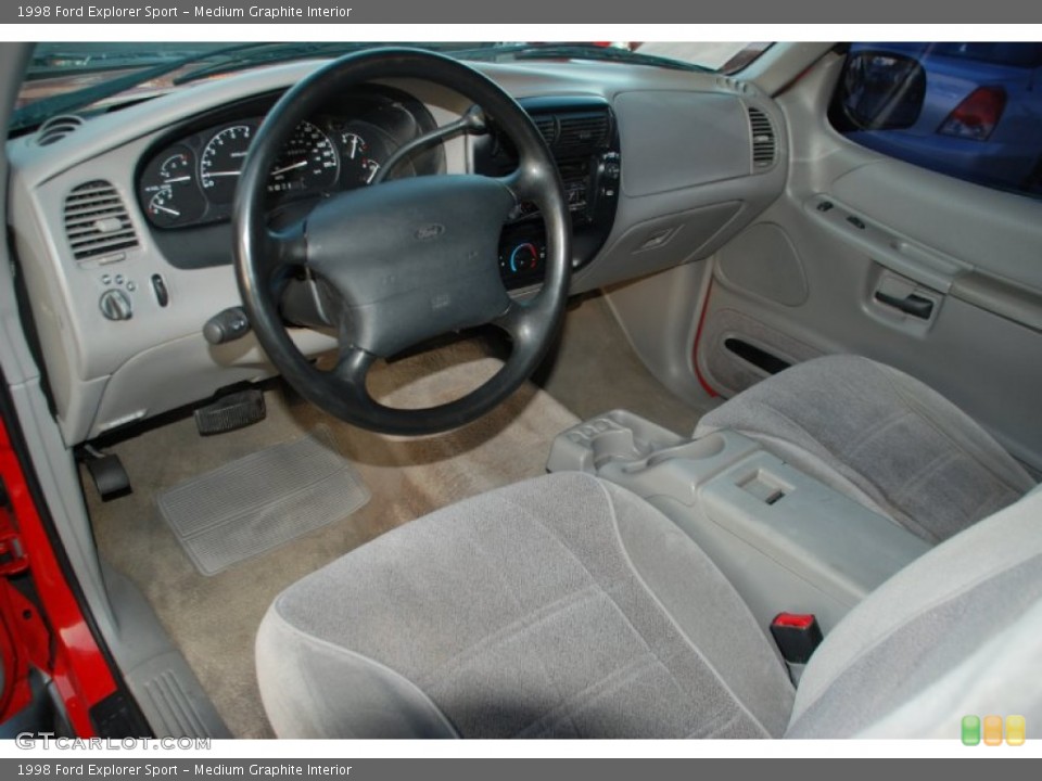 Medium Graphite Interior Prime Interior for the 1998 Ford Explorer Sport #54599159