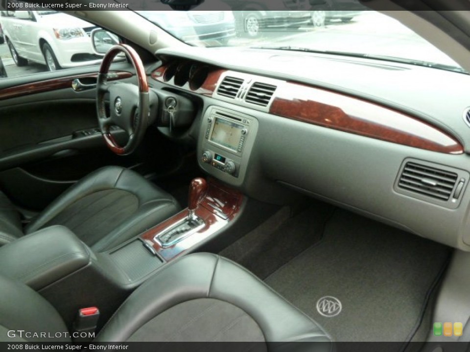 Ebony Interior Dashboard for the 2008 Buick Lucerne Super #54600214