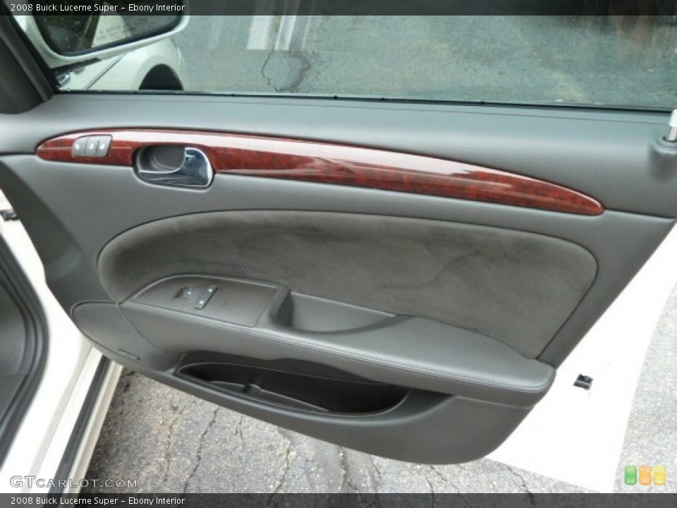 Ebony Interior Door Panel for the 2008 Buick Lucerne Super #54600221