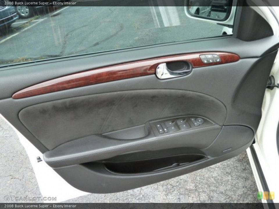 Ebony Interior Door Panel for the 2008 Buick Lucerne Super #54600281