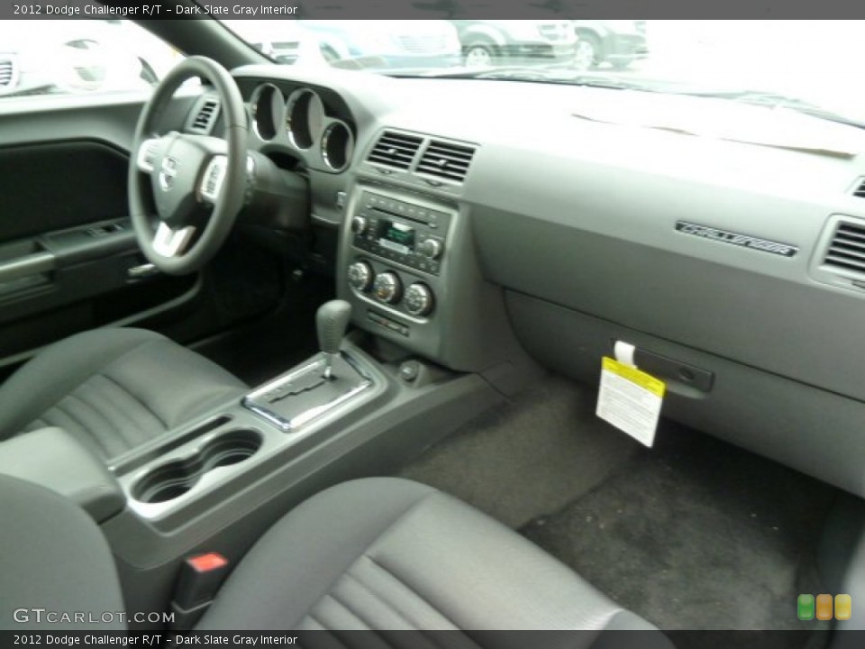 Dark Slate Gray Interior Dashboard for the 2012 Dodge Challenger R/T #54600866