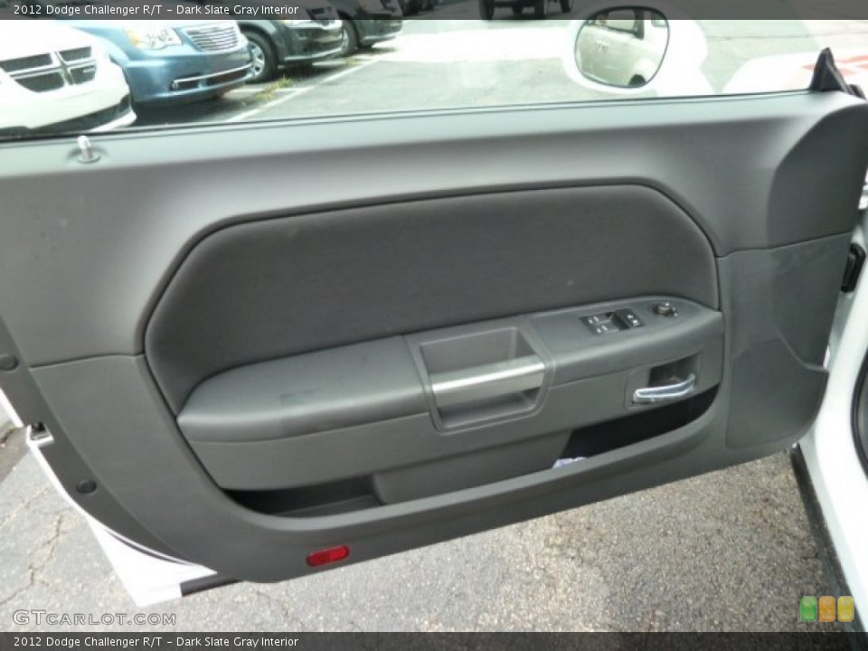 Dark Slate Gray Interior Door Panel for the 2012 Dodge Challenger R/T #54600923