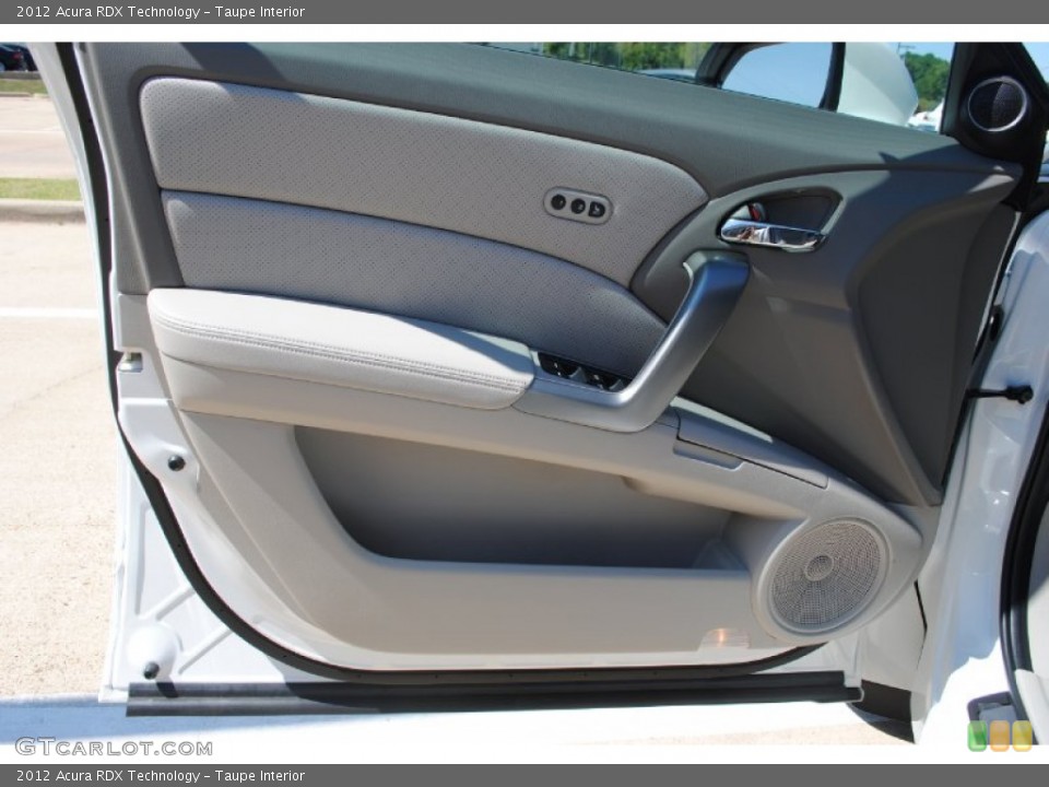 Taupe Interior Door Panel for the 2012 Acura RDX Technology #54601607
