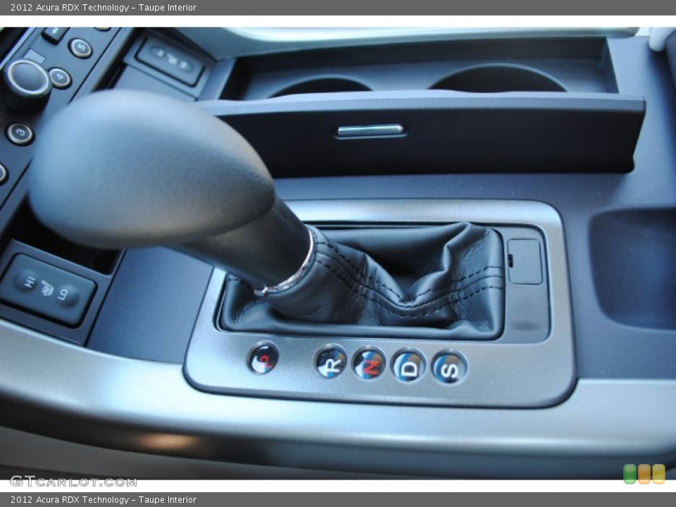 Taupe Interior Transmission for the 2012 Acura RDX Technology #54601689