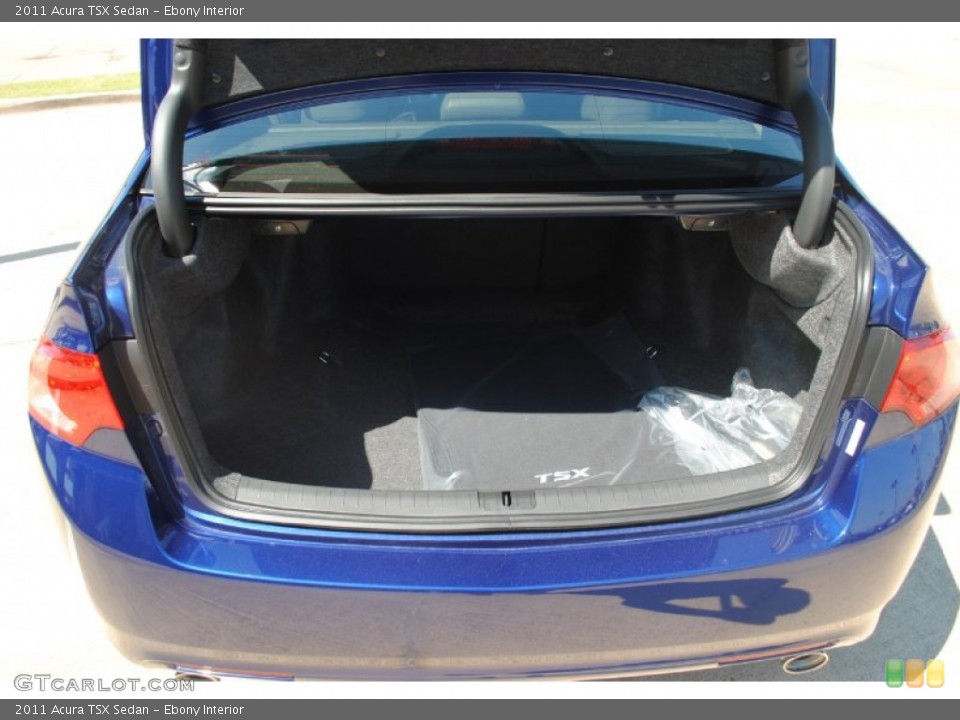 Ebony Interior Trunk for the 2011 Acura TSX Sedan #54601779