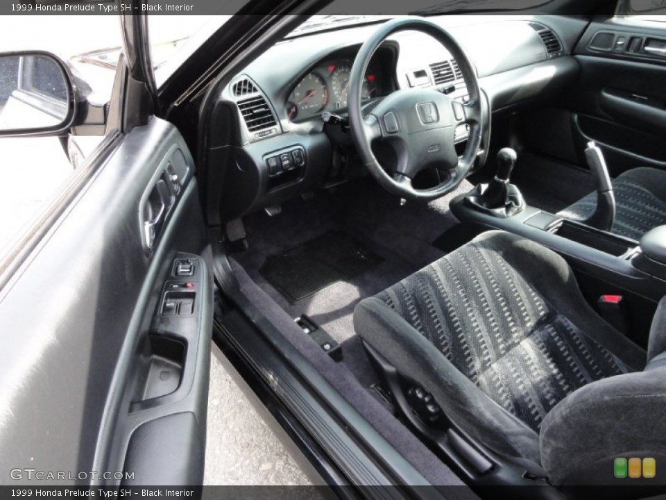 Black Interior Photo for the 1999 Honda Prelude Type SH #54601793