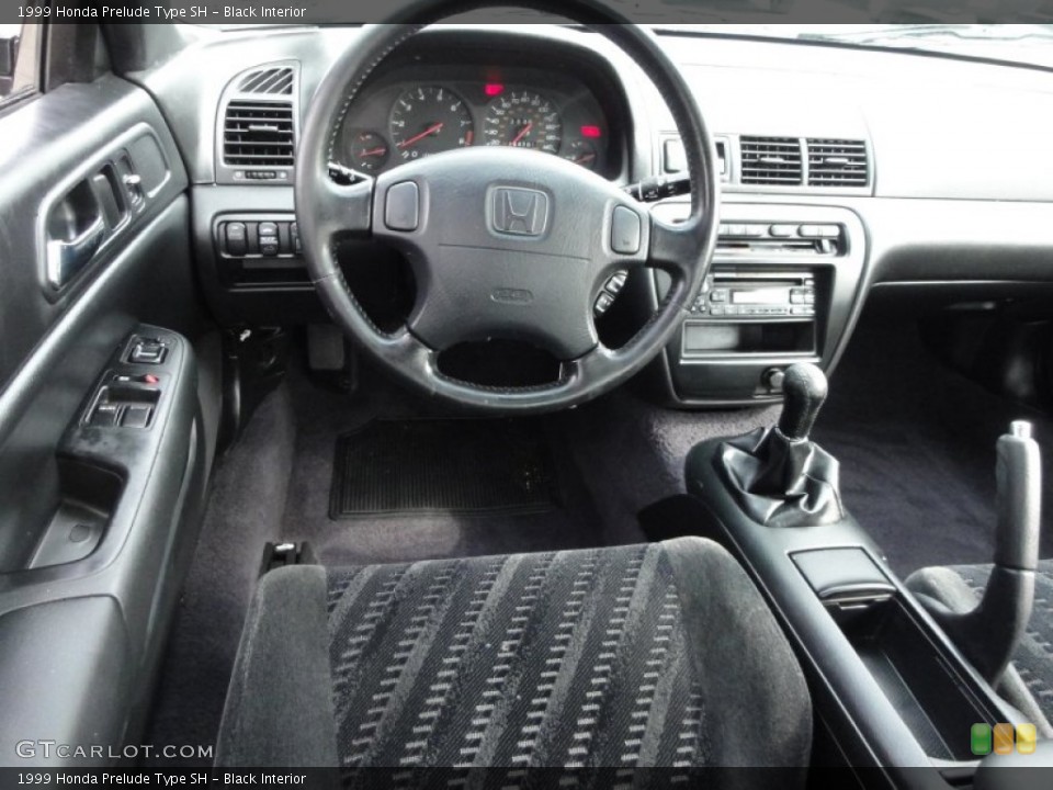 Black Interior Dashboard for the 1999 Honda Prelude Type SH #54602021