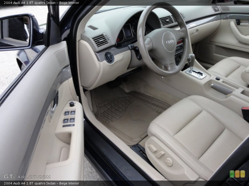 Beige Interior Photo for the 2004 Audi A4 1.8T quattro Sedan #54602211