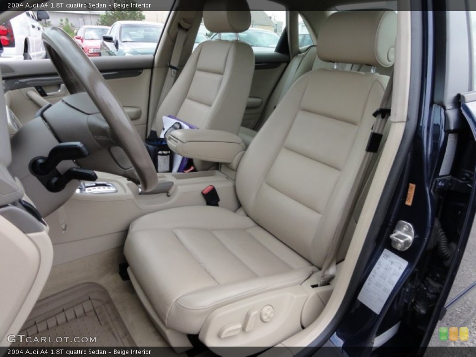 Beige Interior Photo for the 2004 Audi A4 1.8T quattro Sedan #54602246