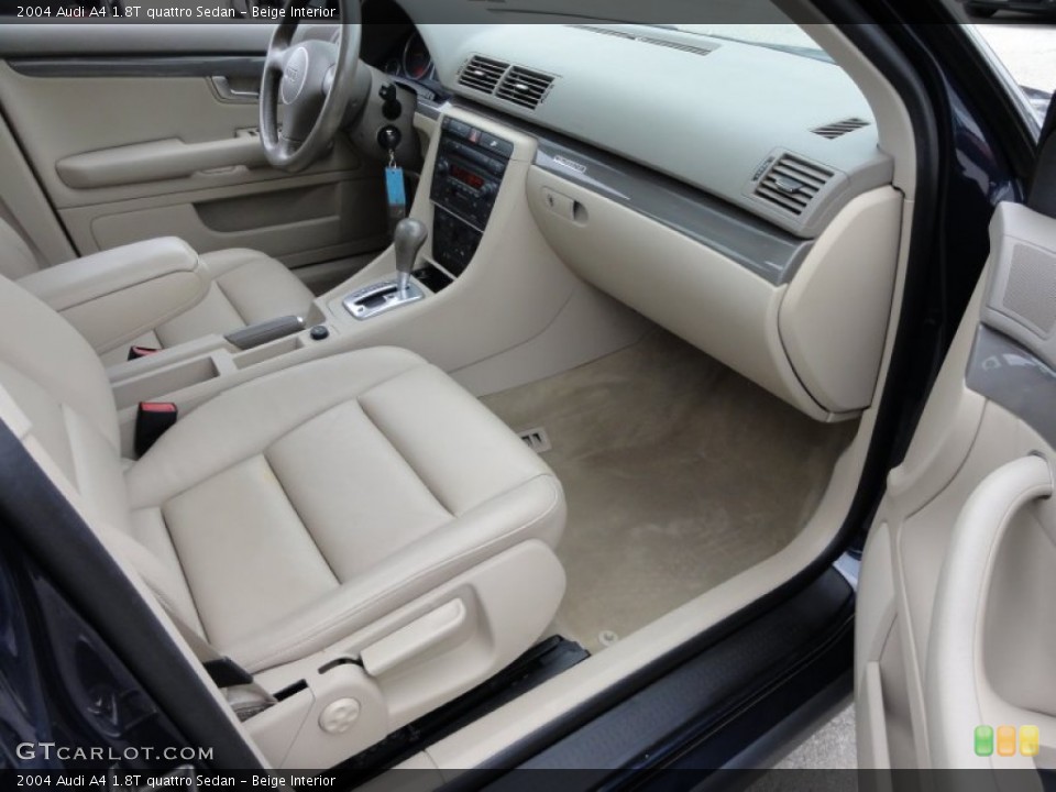 Beige Interior Photo for the 2004 Audi A4 1.8T quattro Sedan #54602255