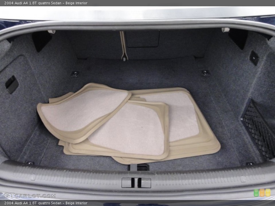 Beige Interior Trunk for the 2004 Audi A4 1.8T quattro Sedan #54602366