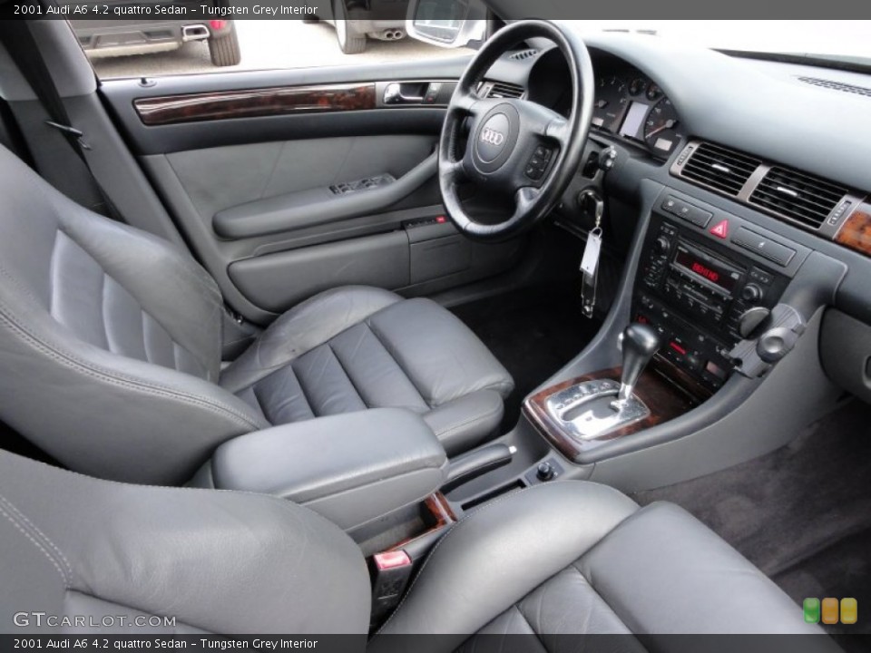 Tungsten Grey Interior Photo for the 2001 Audi A6 4.2 quattro Sedan #54602714