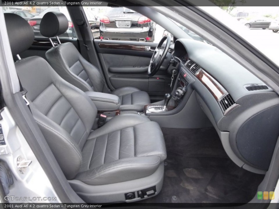 Tungsten Grey Interior Photo for the 2001 Audi A6 4.2 quattro Sedan #54602723