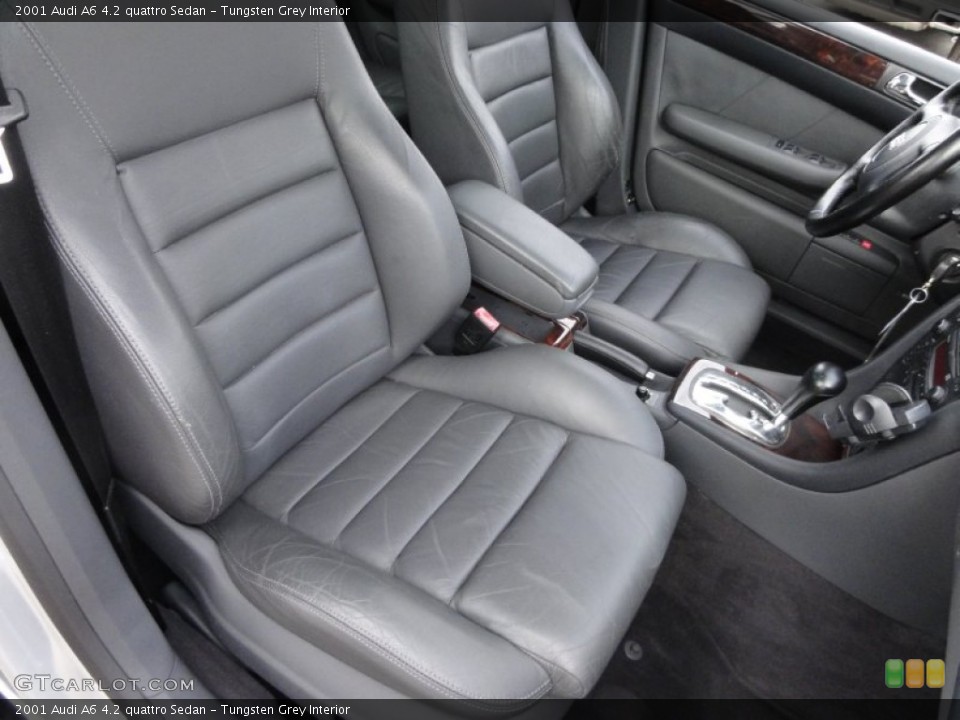 Tungsten Grey Interior Photo for the 2001 Audi A6 4.2 quattro Sedan #54602732