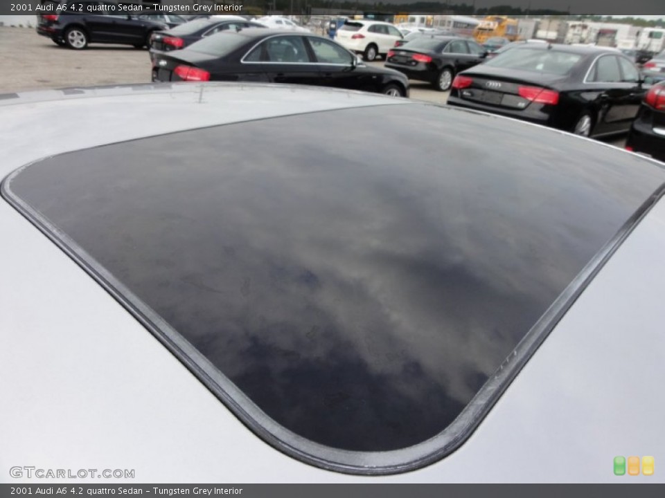 Tungsten Grey Interior Sunroof for the 2001 Audi A6 4.2 quattro Sedan #54602747
