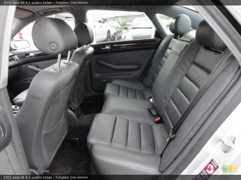 Tungsten Grey Interior Photo for the 2001 Audi A6 4.2 quattro Sedan #54602782
