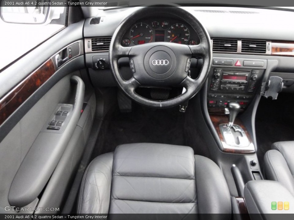 Tungsten Grey Interior Dashboard for the 2001 Audi A6 4.2 quattro Sedan #54602809