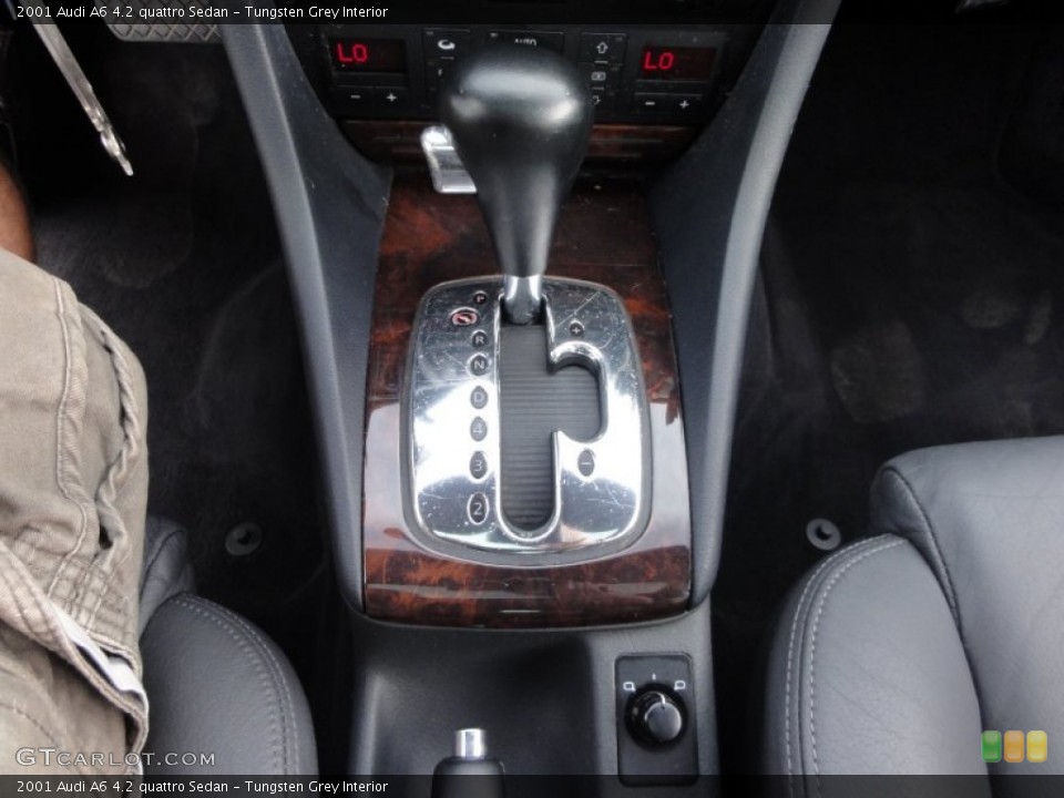 Tungsten Grey Interior Transmission for the 2001 Audi A6 4.2 quattro Sedan #54602963