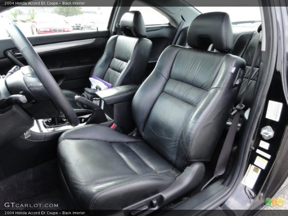 Black Interior Photo for the 2004 Honda Accord EX Coupe #54603686