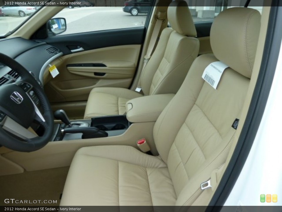 Ivory Interior Photo for the 2012 Honda Accord SE Sedan #54603932