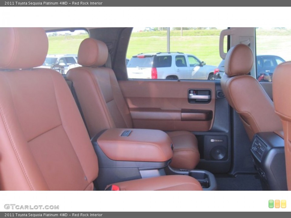 Red Rock Interior Photo for the 2011 Toyota Sequoia Platinum 4WD #54604004