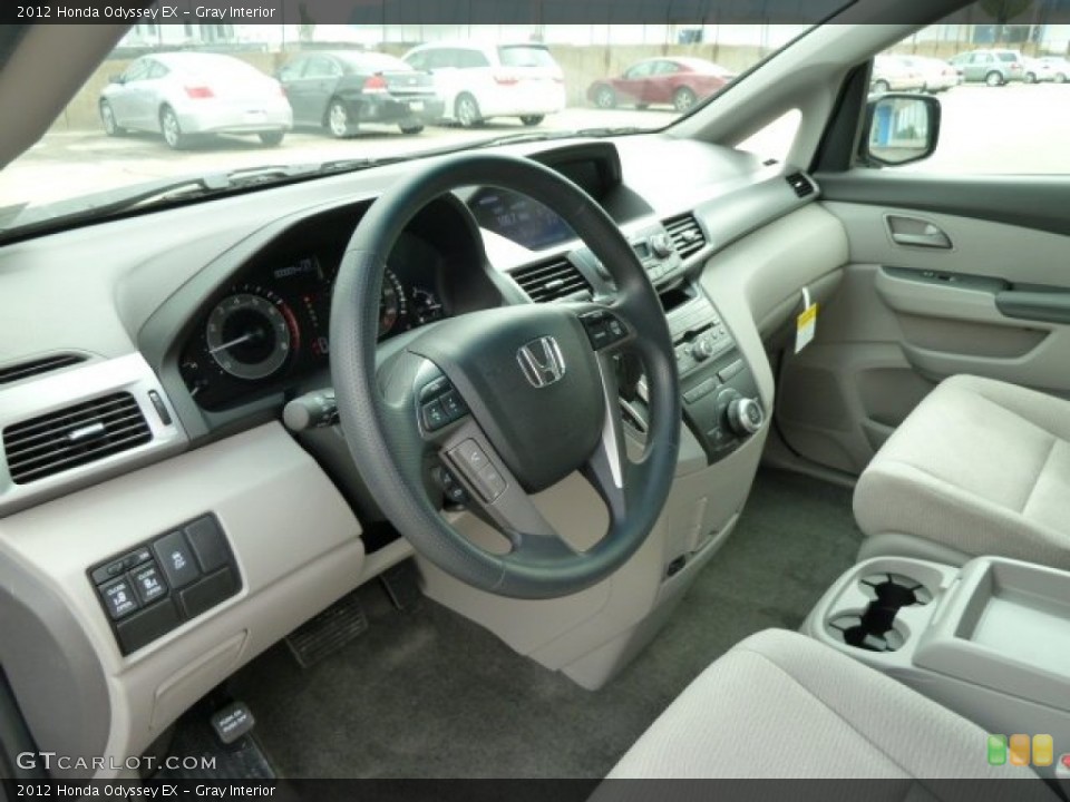 Gray Interior Dashboard for the 2012 Honda Odyssey EX #54604148
