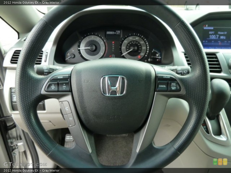 Gray Interior Steering Wheel for the 2012 Honda Odyssey EX #54604169