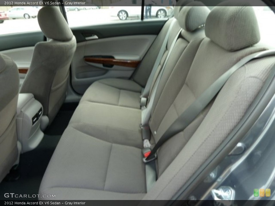 Gray Interior Photo for the 2012 Honda Accord EX V6 Sedan #54604473