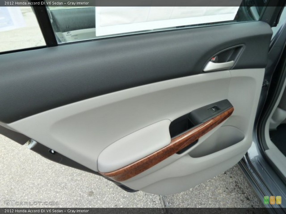 Gray Interior Door Panel for the 2012 Honda Accord EX V6 Sedan #54604493