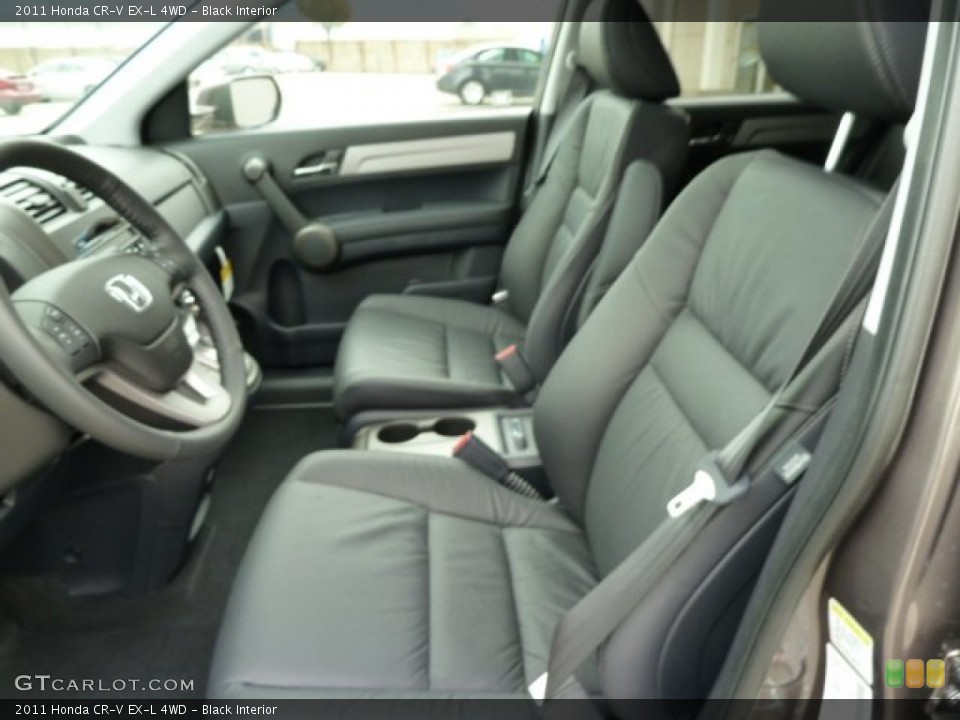 Black Interior Photo for the 2011 Honda CR-V EX-L 4WD #54605153