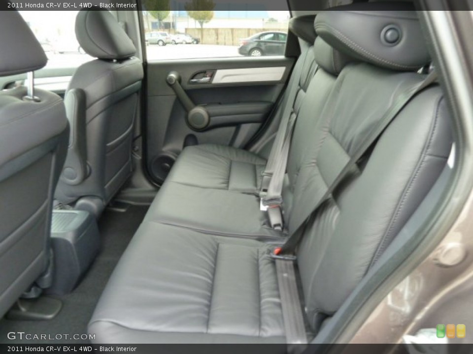 Black Interior Photo for the 2011 Honda CR-V EX-L 4WD #54605162