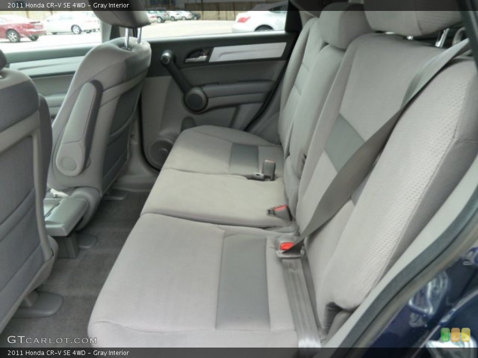 Gray Interior Photo for the 2011 Honda CR-V SE 4WD #54605502