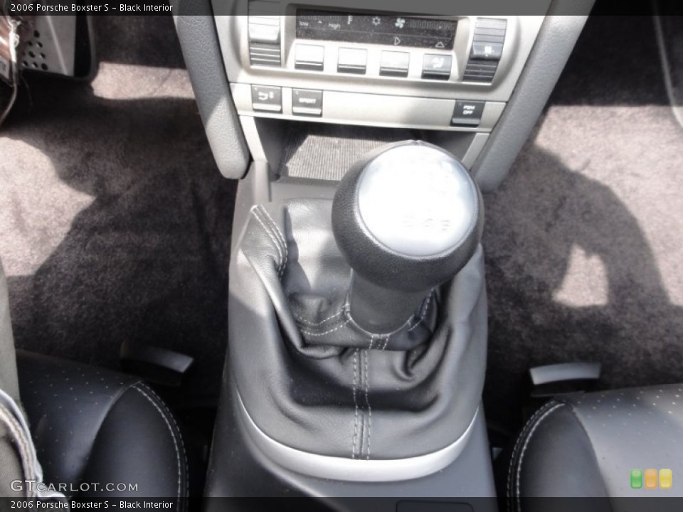 Black Interior Transmission for the 2006 Porsche Boxster S #54606213