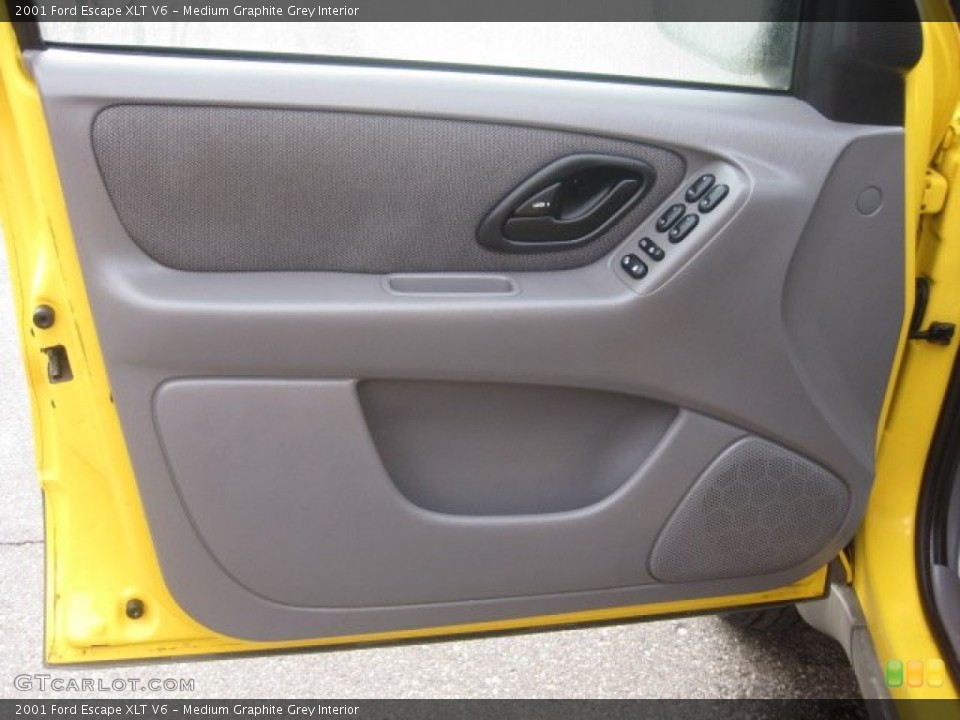 Medium Graphite Grey Interior Door Panel for the 2001 Ford Escape XLT V6 #54608724