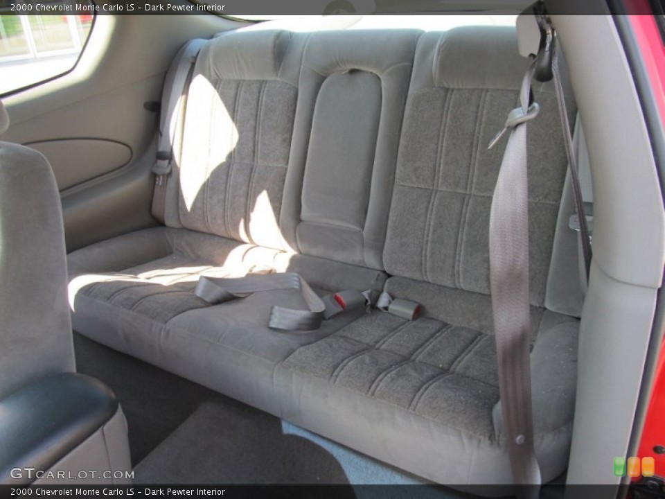 Dark Pewter Interior Photo for the 2000 Chevrolet Monte Carlo LS #54609141