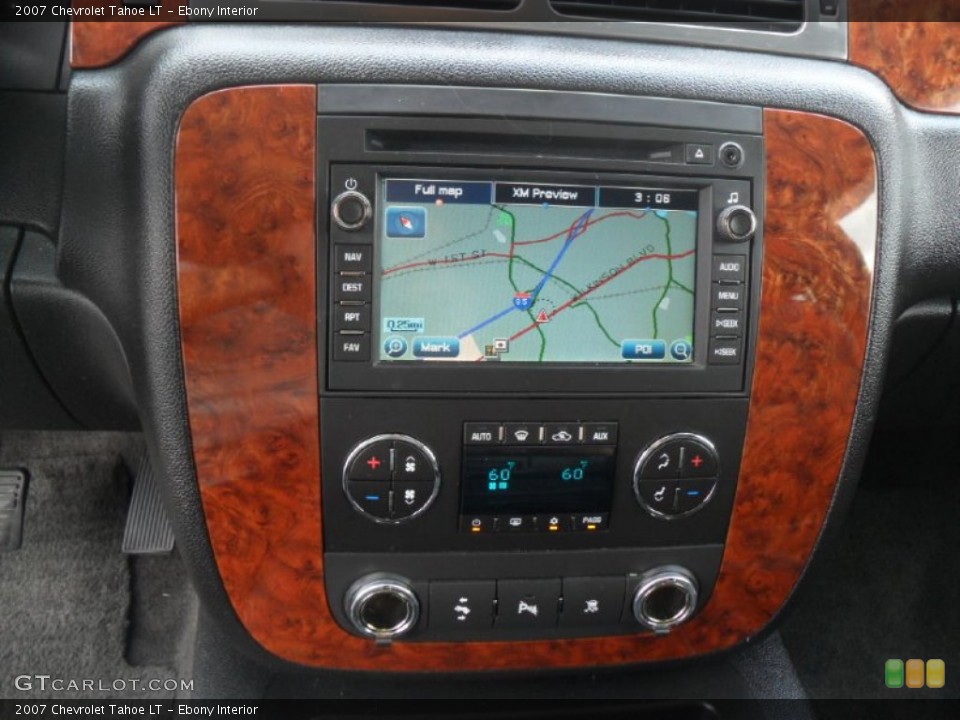 Ebony Interior Navigation for the 2007 Chevrolet Tahoe LT #54611928