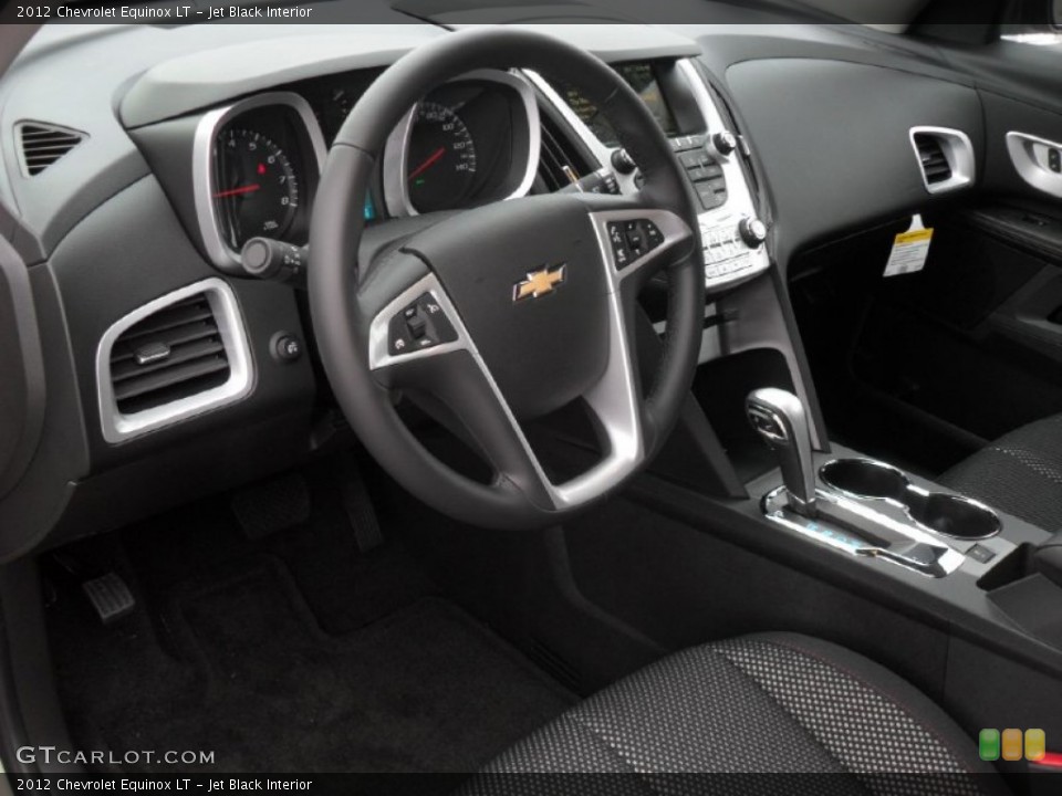 Jet Black Interior Prime Interior for the 2012 Chevrolet Equinox LT #54612492
