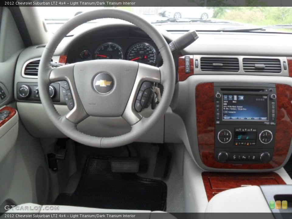 Light Titanium/Dark Titanium Interior Dashboard for the 2012 Chevrolet Suburban LTZ 4x4 #54612663
