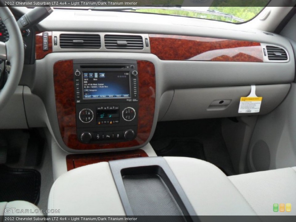 Light Titanium/Dark Titanium Interior Dashboard for the 2012 Chevrolet Suburban LTZ 4x4 #54612672