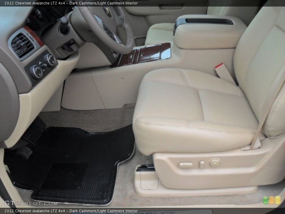 Dark Cashmere/Light Cashmere Interior Photo for the 2012 Chevrolet Avalanche LTZ 4x4 #54612825