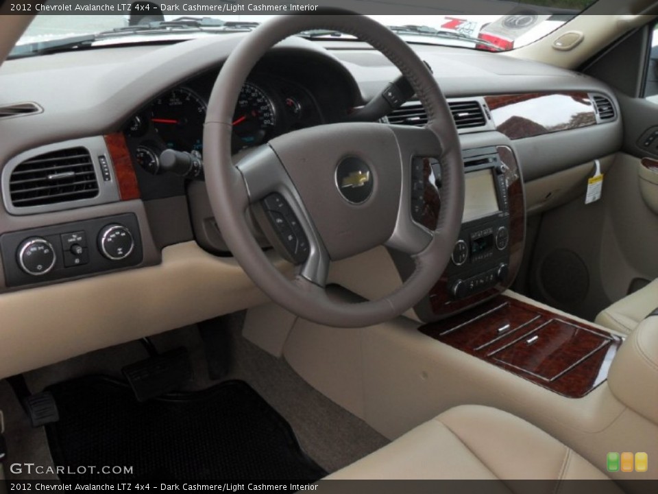 Dark Cashmere/Light Cashmere Interior Prime Interior for the 2012 Chevrolet Avalanche LTZ 4x4 #54612996