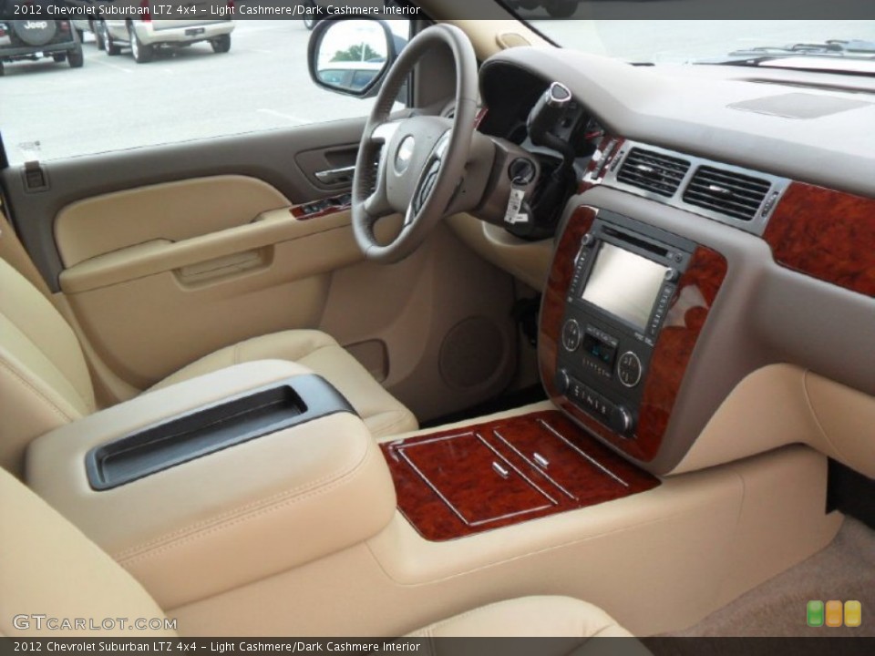 Light Cashmere/Dark Cashmere Interior Photo for the 2012 Chevrolet Suburban LTZ 4x4 #54613197