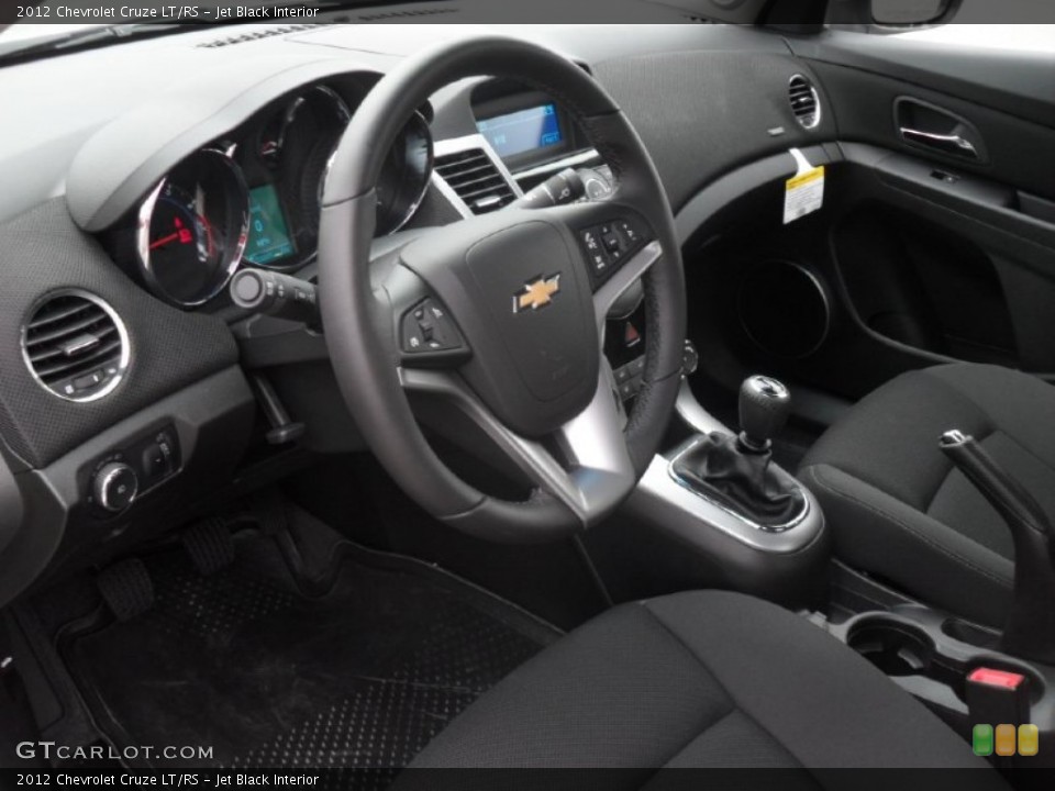 Jet Black Interior Prime Interior for the 2012 Chevrolet Cruze LT/RS #54615081