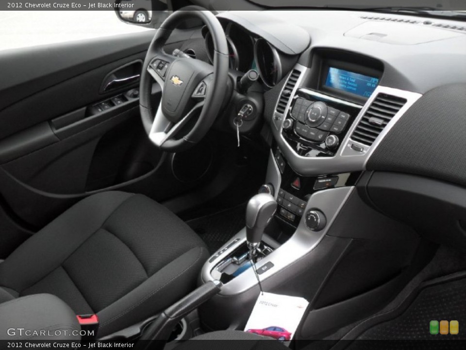 Jet Black Interior Dashboard for the 2012 Chevrolet Cruze Eco #54615249