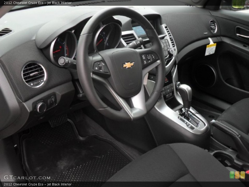 Jet Black Interior Prime Interior for the 2012 Chevrolet Cruze Eco #54615294