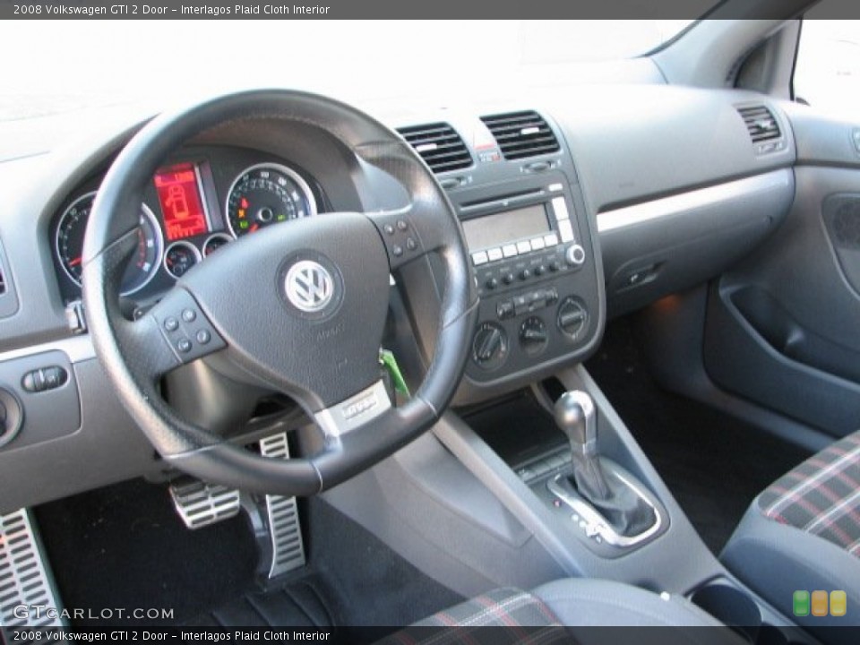 Interlagos Plaid Cloth Interior Photo for the 2008 Volkswagen GTI 2 Door #54615381