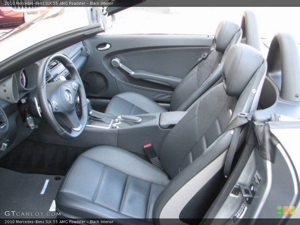 Black Interior Photo for the 2010 Mercedes-Benz SLK 55 AMG Roadster #54615693