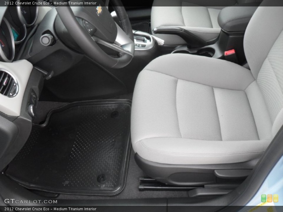 Medium Titanium Interior Photo for the 2012 Chevrolet Cruze Eco #54616012