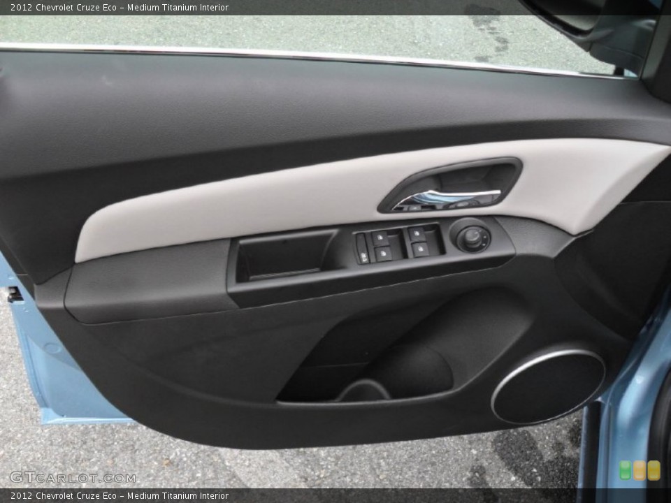 Medium Titanium Interior Door Panel for the 2012 Chevrolet Cruze Eco #54616020