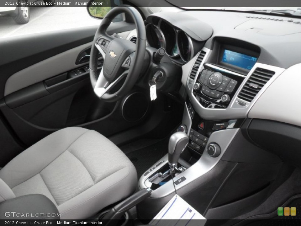 Medium Titanium Interior Dashboard for the 2012 Chevrolet Cruze Eco #54616115
